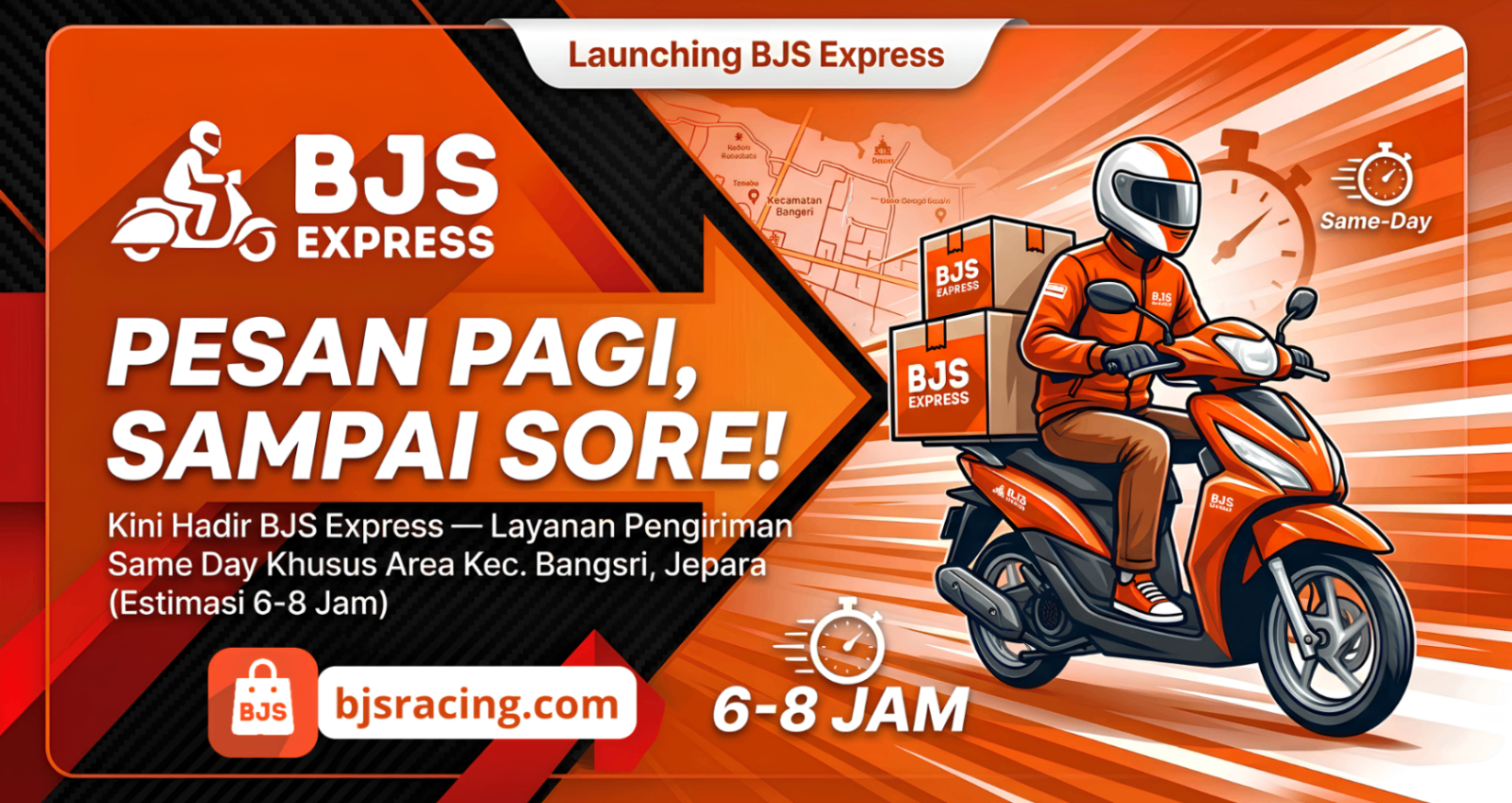 Grand Launching Kurir BJS EXPRESS